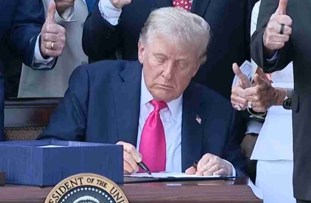 Trump Signs big beautiful bill