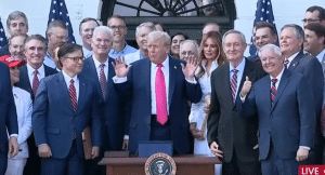 Trump signing big beautiful bill